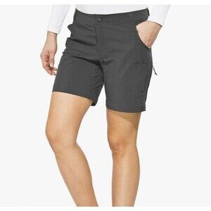 The North Face Hiking Camping Outdoor Gray Size 4 Adjustable Shorts Bermuda